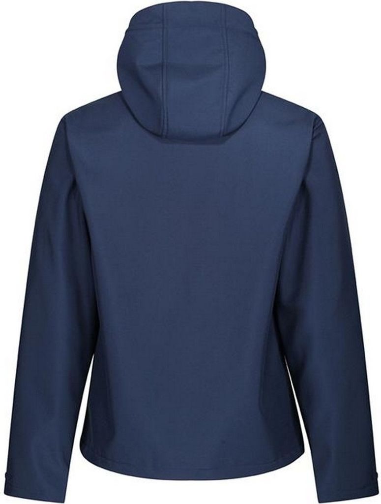 Regatta - "Venturer" Softshelljacke mit Kapuze für Herren PC4272 (3XL) (Schwarz/Schwarz)