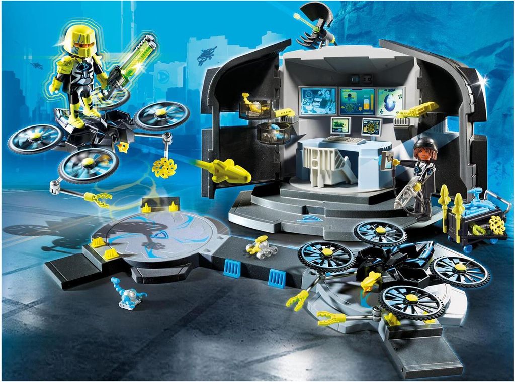 PLAYMOBIL top agents 9250 centre de commandement du dr. Image du produit 