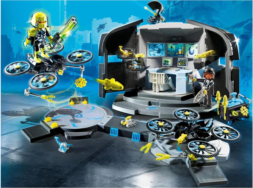 Centre Dr. Drone 9250 Playmobil : Le Quartier Général pour Tout Gérer