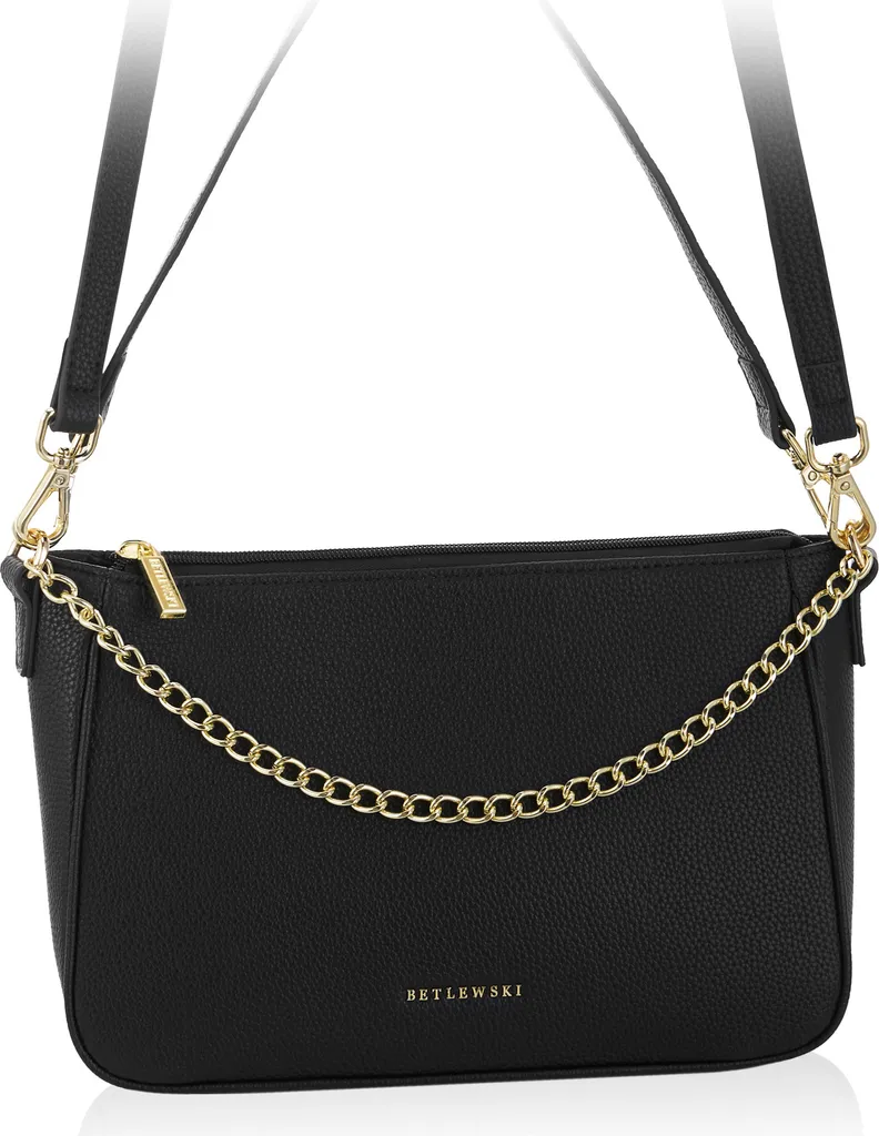Sacoche noire REESE BTF-11-GR - Petit sac bandoulière femme tendance