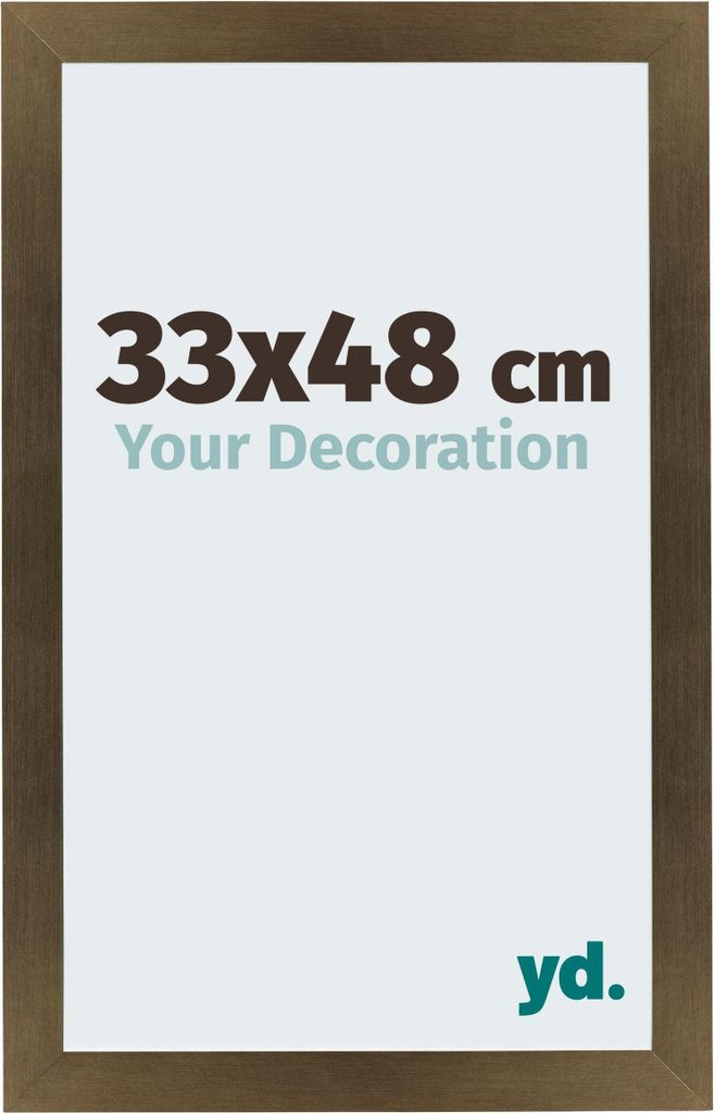 Puzzlerahmen 33x48 cm - Bronze Nachbildung - MDF - Mura