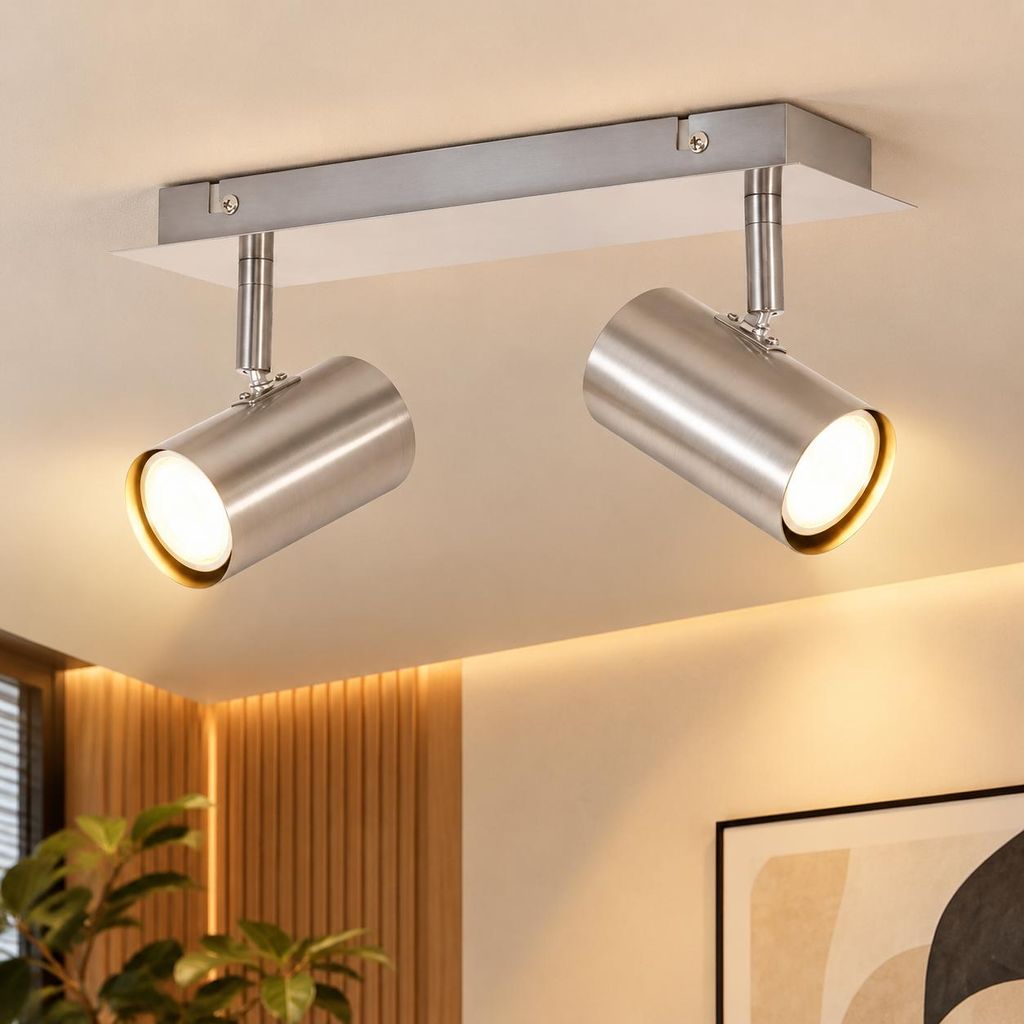 ZMH LED Deckenstrahler GU10 Deckenlampe 330° Schwenkbar Produktbild  KI-generiertes Bild