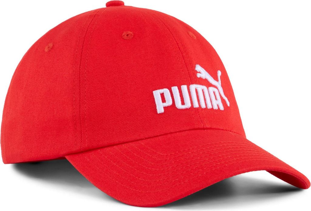 PUMA Essential No.1 Logo BB Cap For All Time Red rot