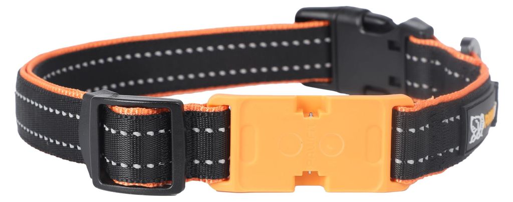 Pawfit 3-Tracker-Halsband | Hundehalsband mit Sicherheitsverschluss aus Nylon| Verstellbares Hundehalsband mit Schnellverschluss| Strapazierfähig ...