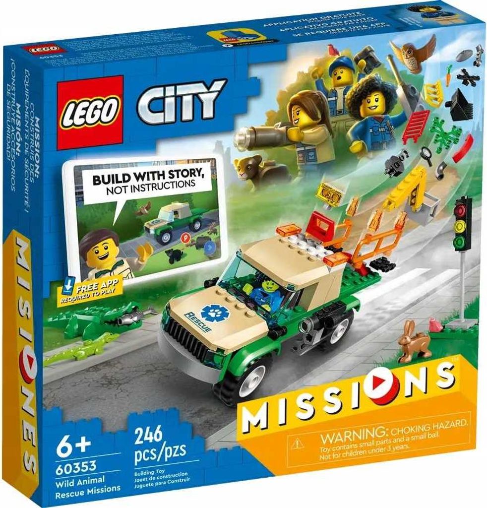 60353 – LEGO City – Wildtier-Rettungsmissionen