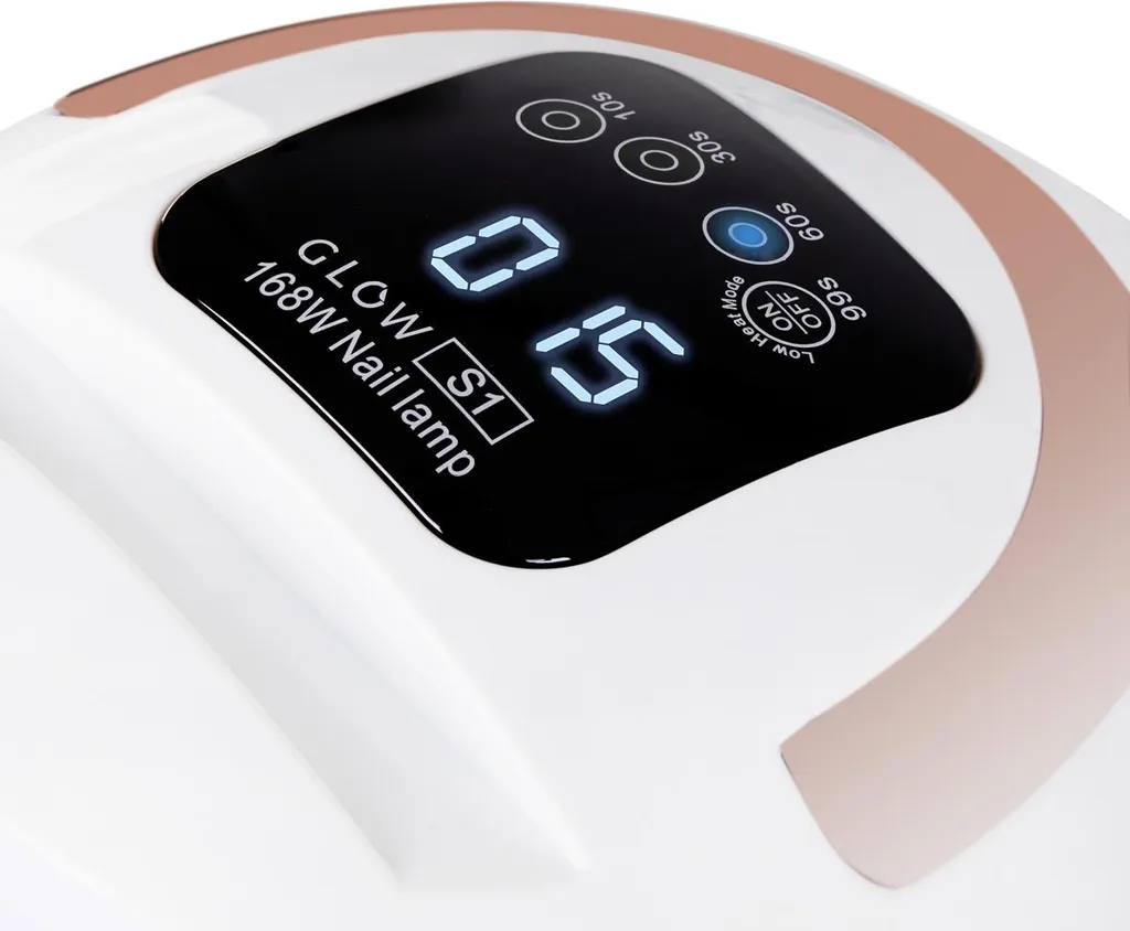 Sèche-ongles LED UV 168W Glow S1 Gold pour Vernis Semi-Permanent - 6