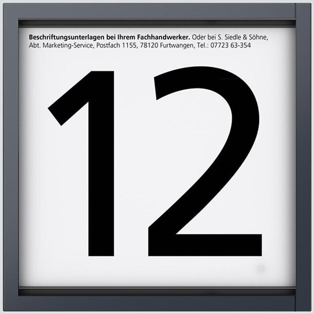 Siedle InformationsfeldIM 700-0 AGf