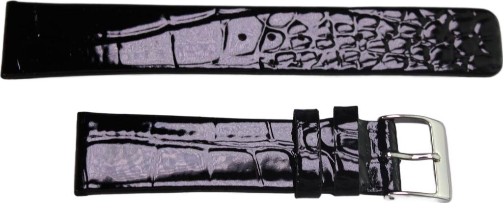 Uhrenband Schwarz 20 mm