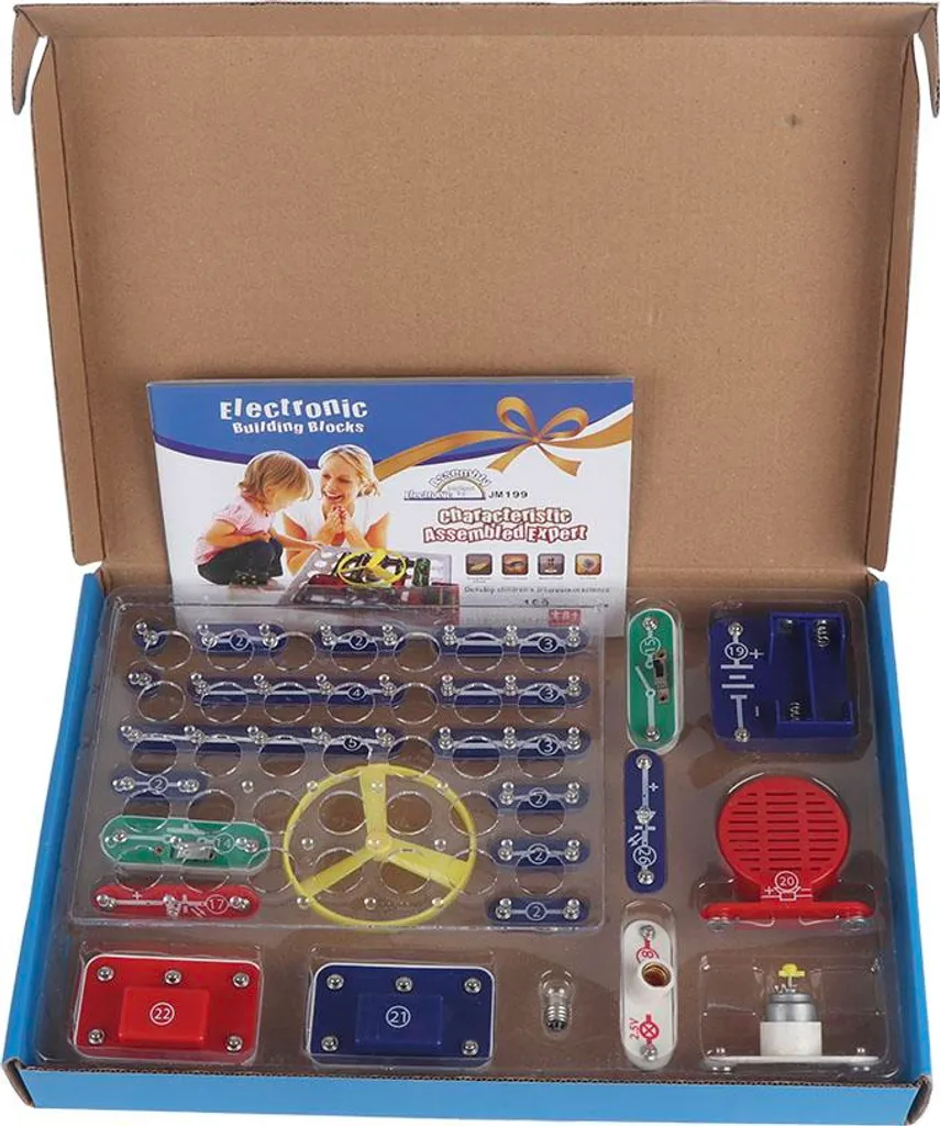 Jeu de construction électronique éducatif avec 199 modes variés - 2