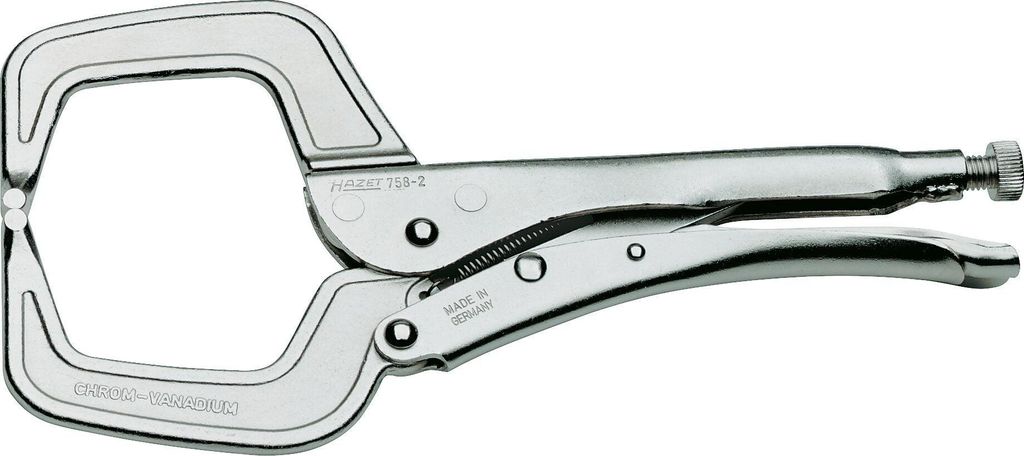 Hazet Gripzange 758-2, Spannbereich: 90 mm