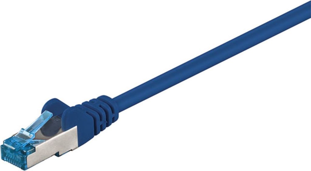 Goobay 94133 CAT6 S/FTP 20m blau Gbit Gigabit Patchkabel Netzwerkkabel