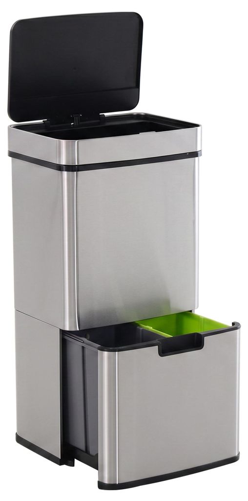 HOMCOM Mülleimer Abfalleimer mit Sensor 72 l Produktbild 