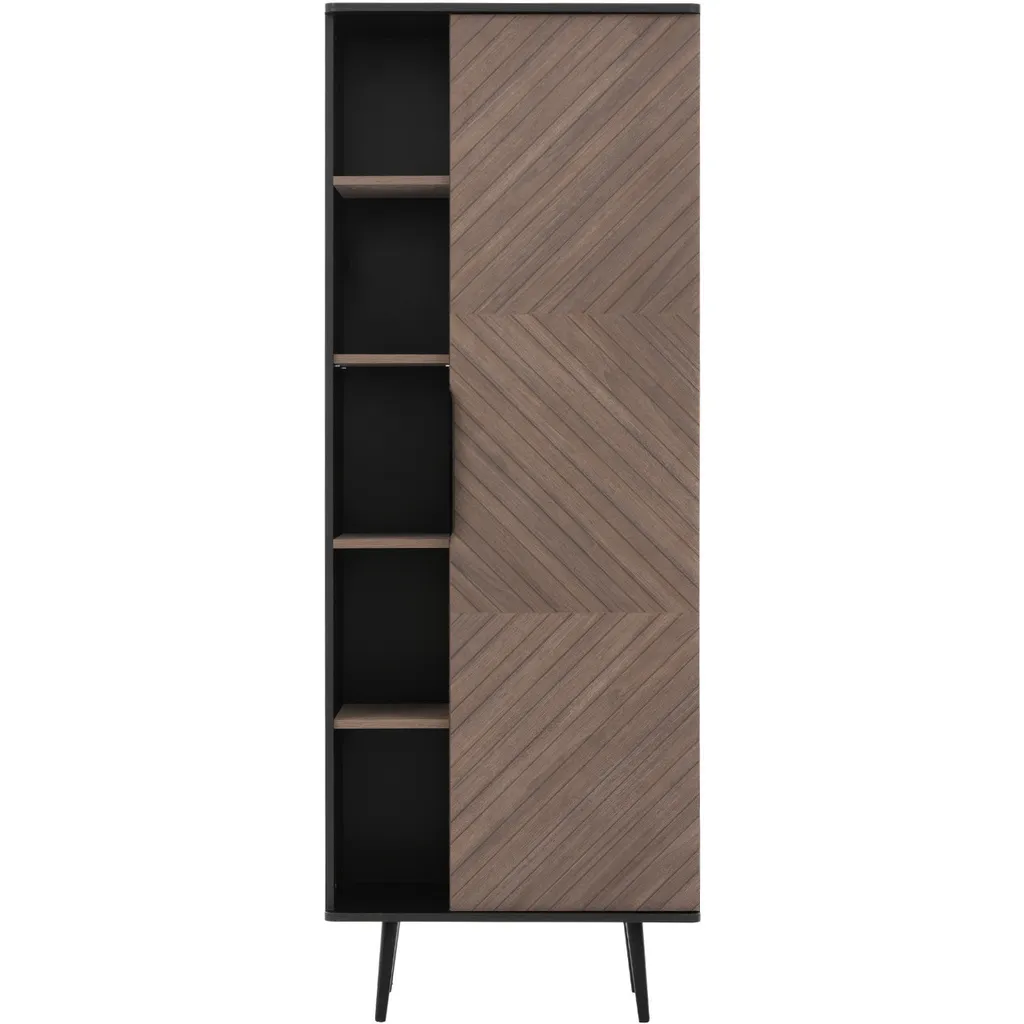 Étagère Murale Design Noir Graphite POLEN - Captains Deck 80cm - 3