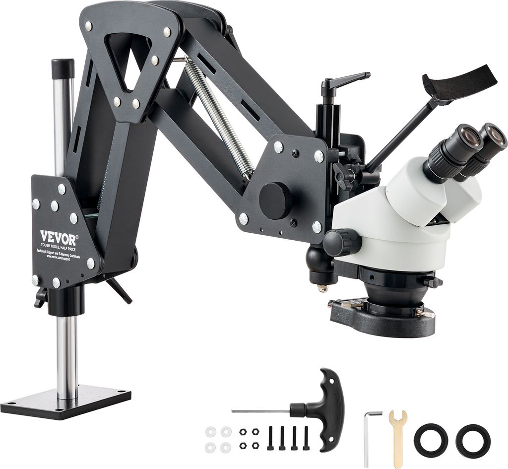 VEVOR microscopio multidirezionale con supporto a molla, Immagine del prodotto 