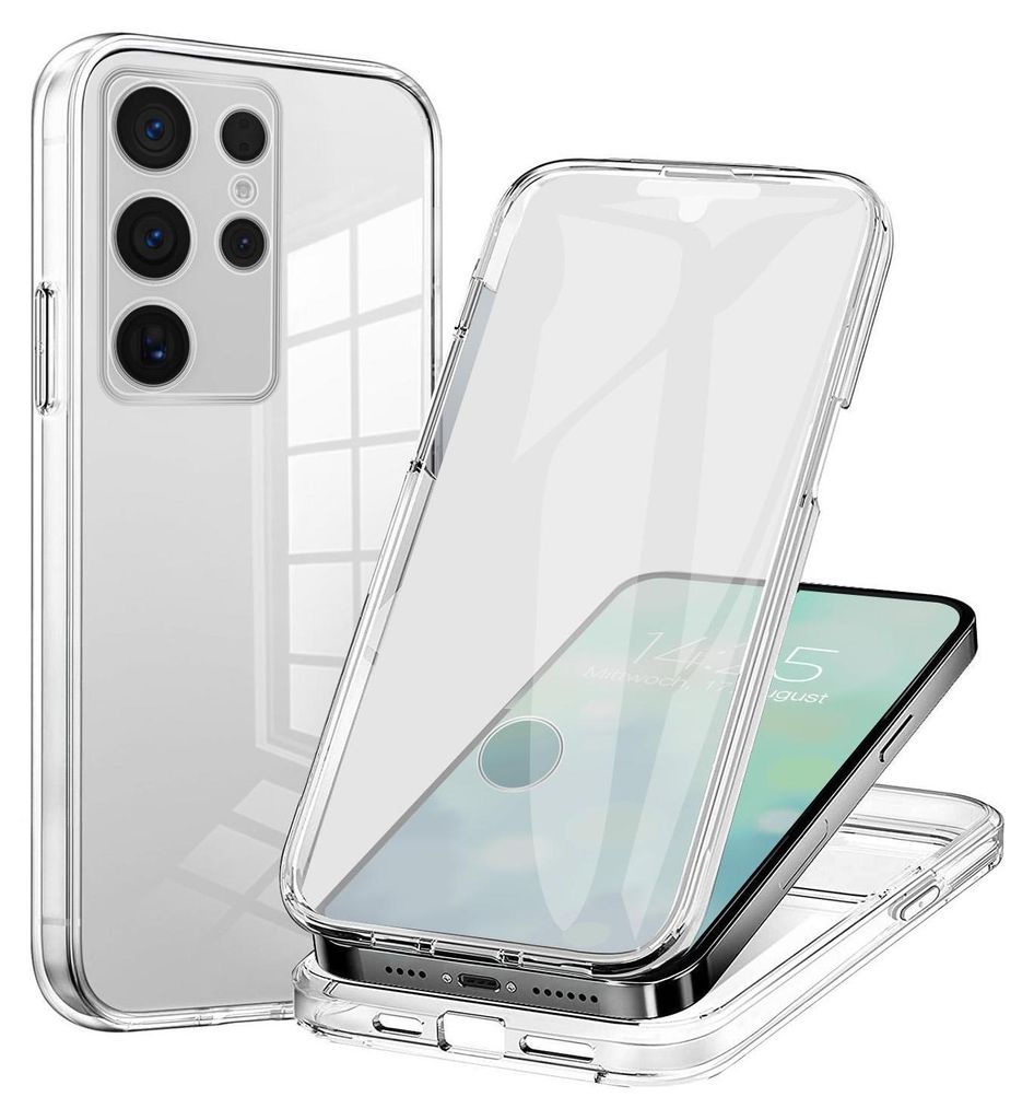 360 Grad Handyhülle für Samsung Galaxy S23 Ultra Case Cover Produktbild 