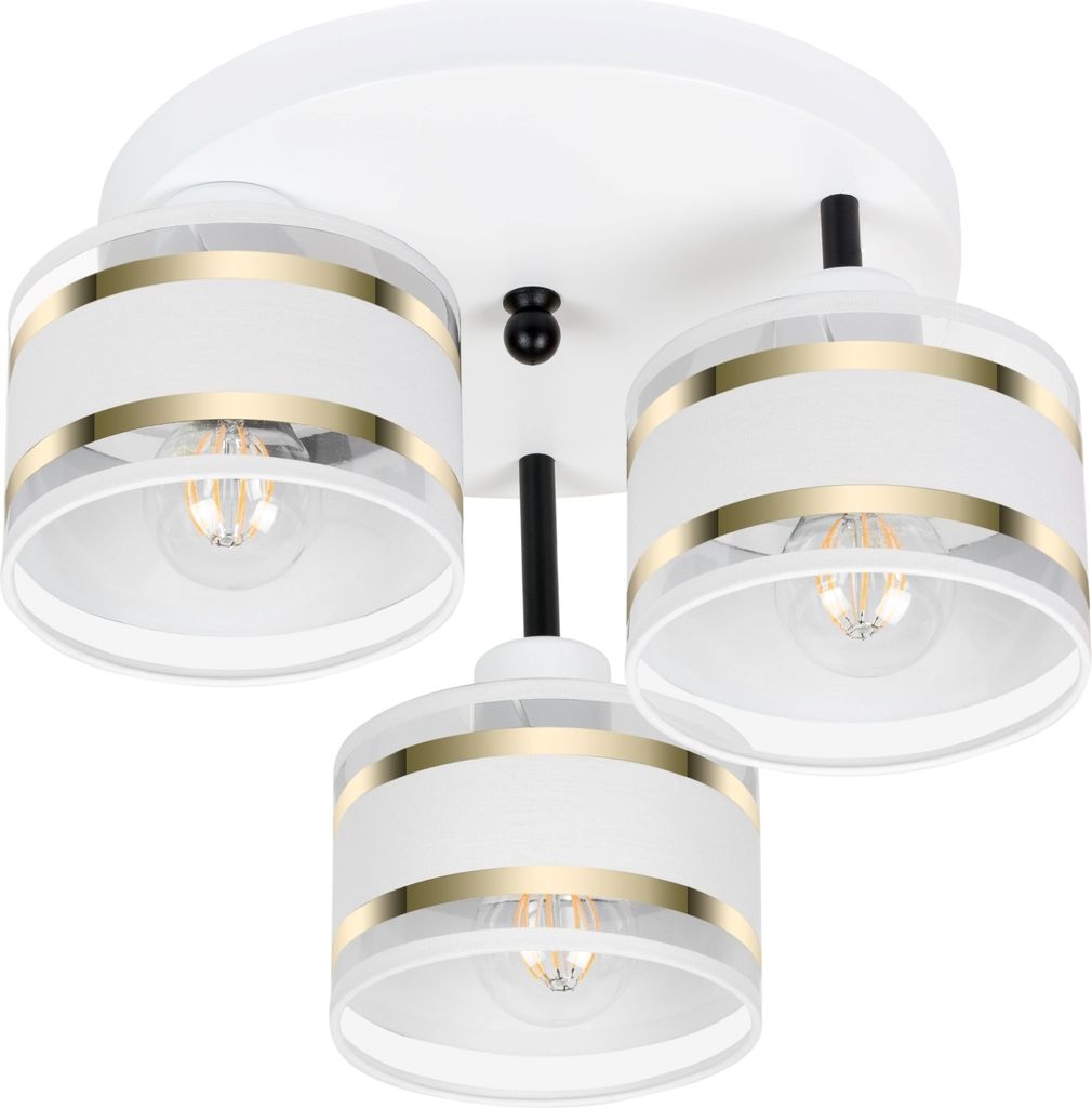 Weiße Deckenlampe weiß TI-3030WE-WEWEWE Deckenleuchte