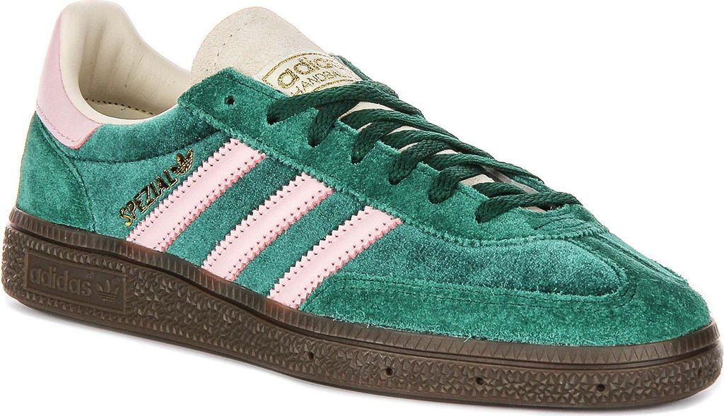 Adidas Handball Spezia in Grün Pink für Damen – 5 UK - 38 Produktbild 