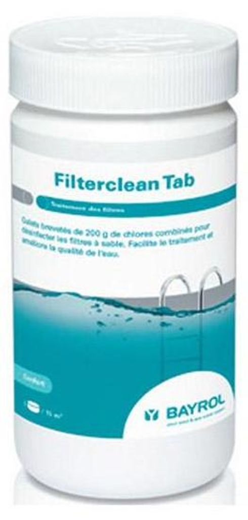 Desinfektionssandfilter 200gr 1kg Bayrol FILTERCLEAN TAB Produktbild 