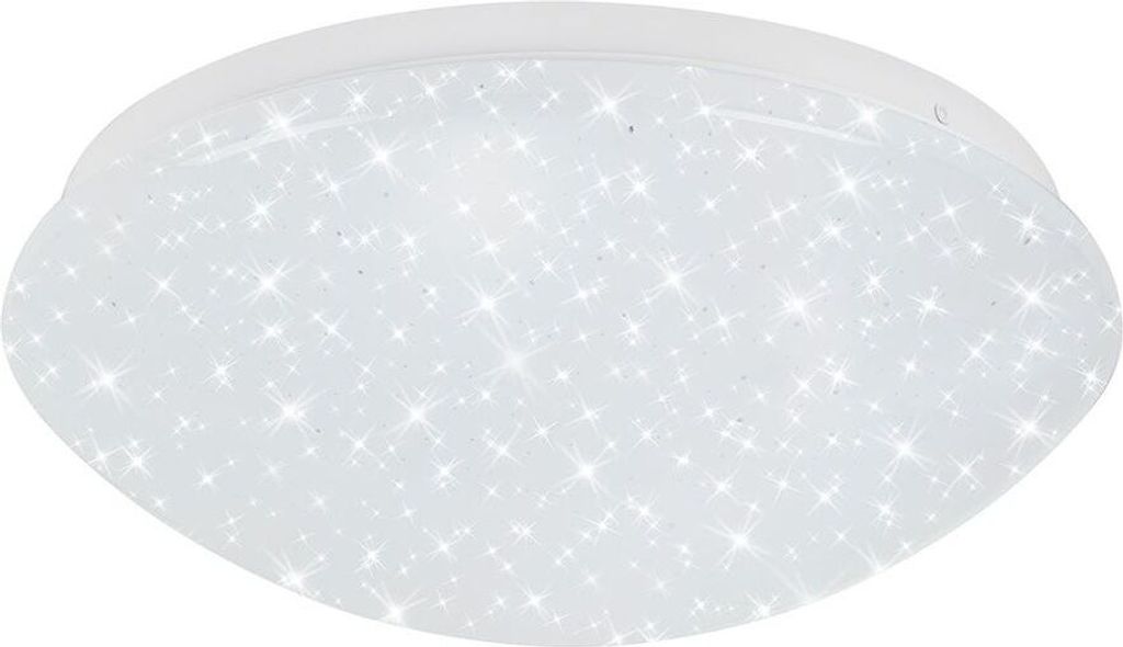 BRILONER STELO LED Deckenleuchte Bad, IP44 Spritzwasserschutz, Sternendekor, Dimmbar in 2 Stufen, warmweißes und neutralweißes Licht, weiß, 28 x...