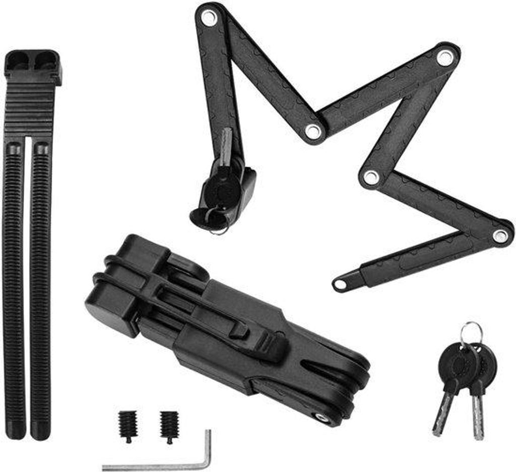 Fahrradschloss - Slot für E-Bikes und Fatbikes - Fietsslot - Für jeden Fahrradtyp - Mit Halterung