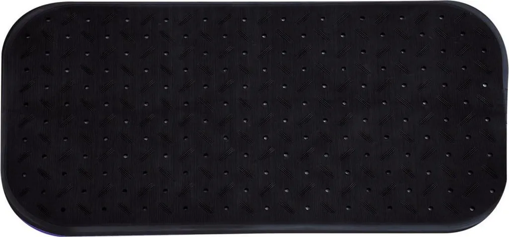 Tappetino Antiscivolo Vasca MSV Nero 97cm Antibatterico per Bambini