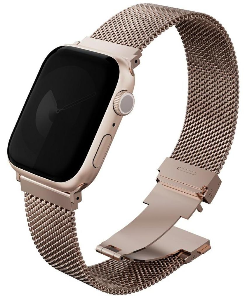 UNIQ Dante Pro Armband für Apple Watch 42/41/40 mm Metallic rose
