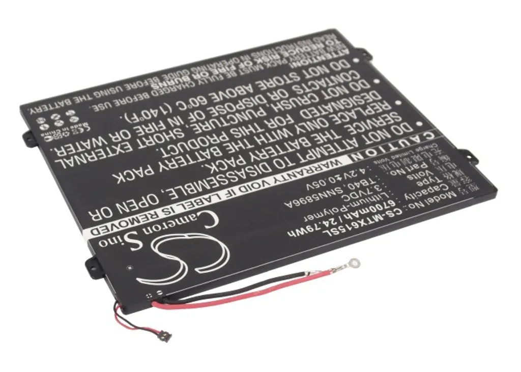 Batterie de Rechange Xoom 2 10.1 pour Motorola MZ617 SNN5896A TB40 3.7V