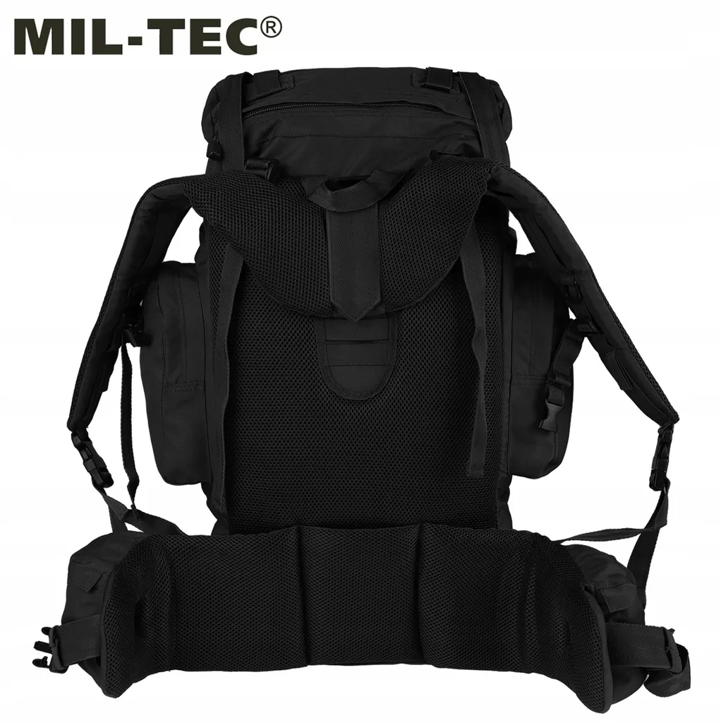 Sac à dos Mil-Tec Commando 55L Noir - Multifonction et Imperméable - 13