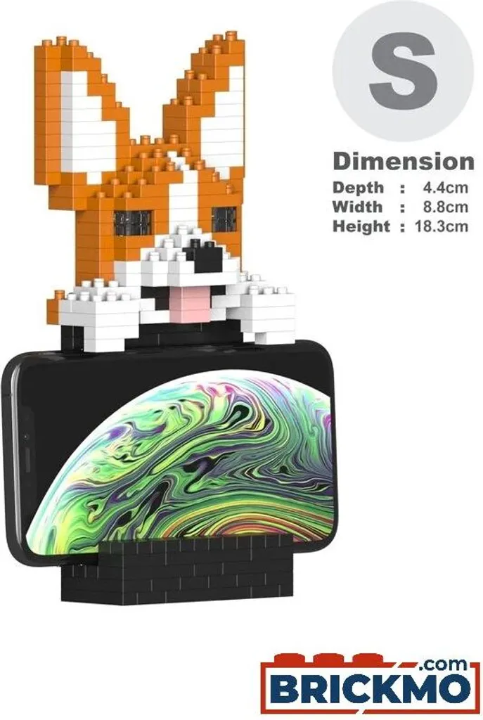 Support téléphone Welsh Corgi JEKCA stable et robuste en kit ST05DPS08
