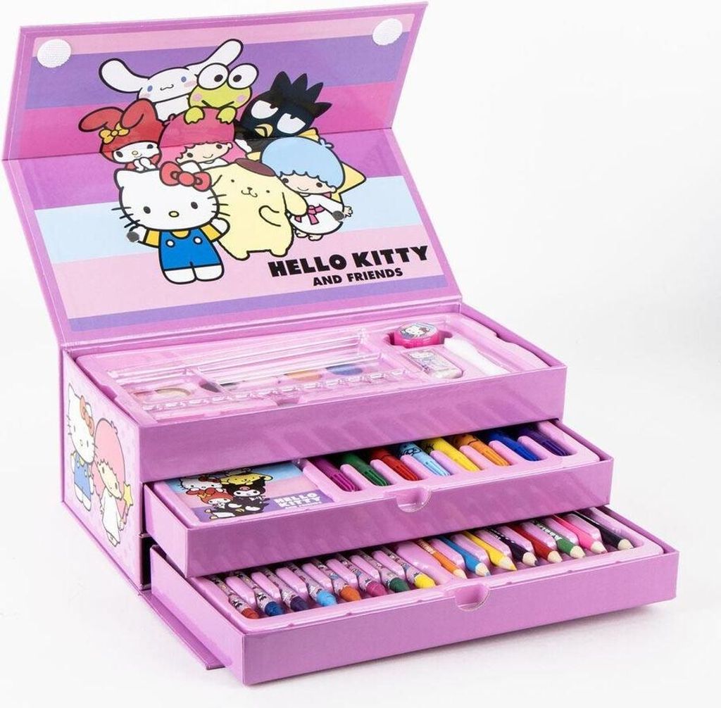 Hello Kitty Buntstiftetui mit Zubehör