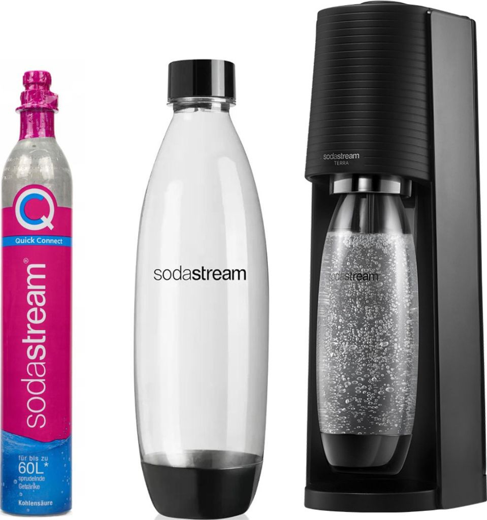 SodaStream Terra Megapack - Schwarz - Kunststoff - 1 l - 60 Obrázok produktu 7