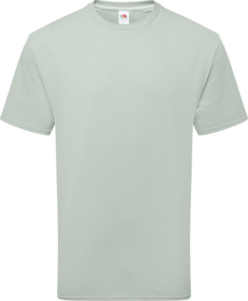 Fruit of the Loom - "Pure" T-Shirt für Herren/Damen Uni, Baumwolle BC7376 (XXL) (Salbei)