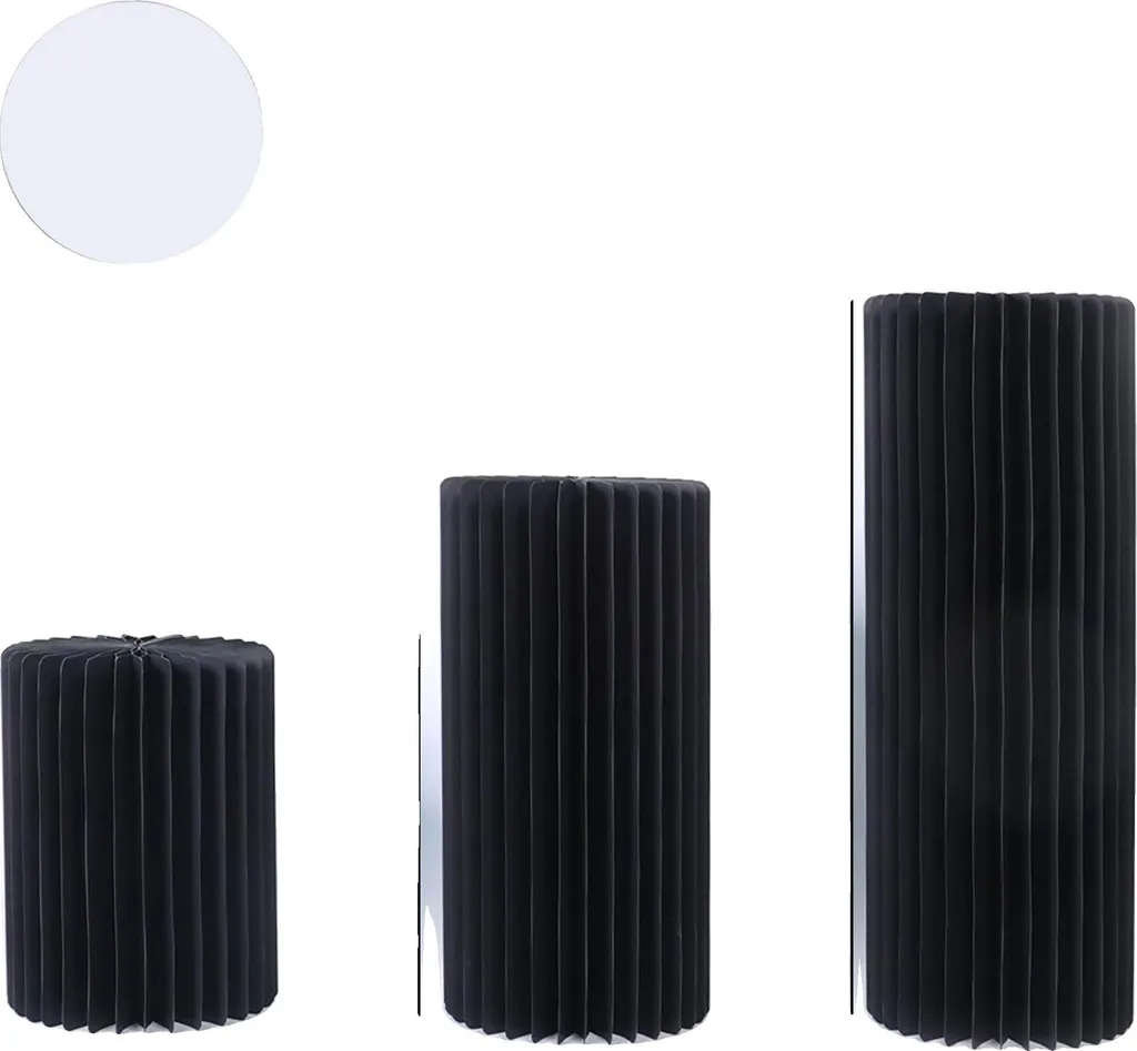 Support de sol noir pour bureau et salon 40-60-80 cm esthétique et robuste
