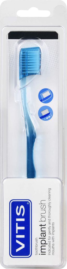 VITIS Implant Zahnbürste, 1 St ZBU