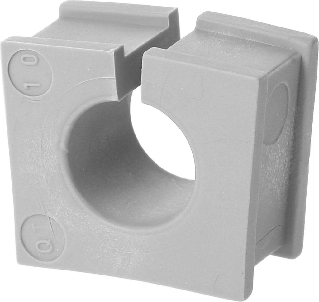 icotek Kabeltülle QT klein Klemmbereich 10,0mm - 11,0mm Temperaturbereich -40°C bis 90°C Farbe grau - 1 Stück