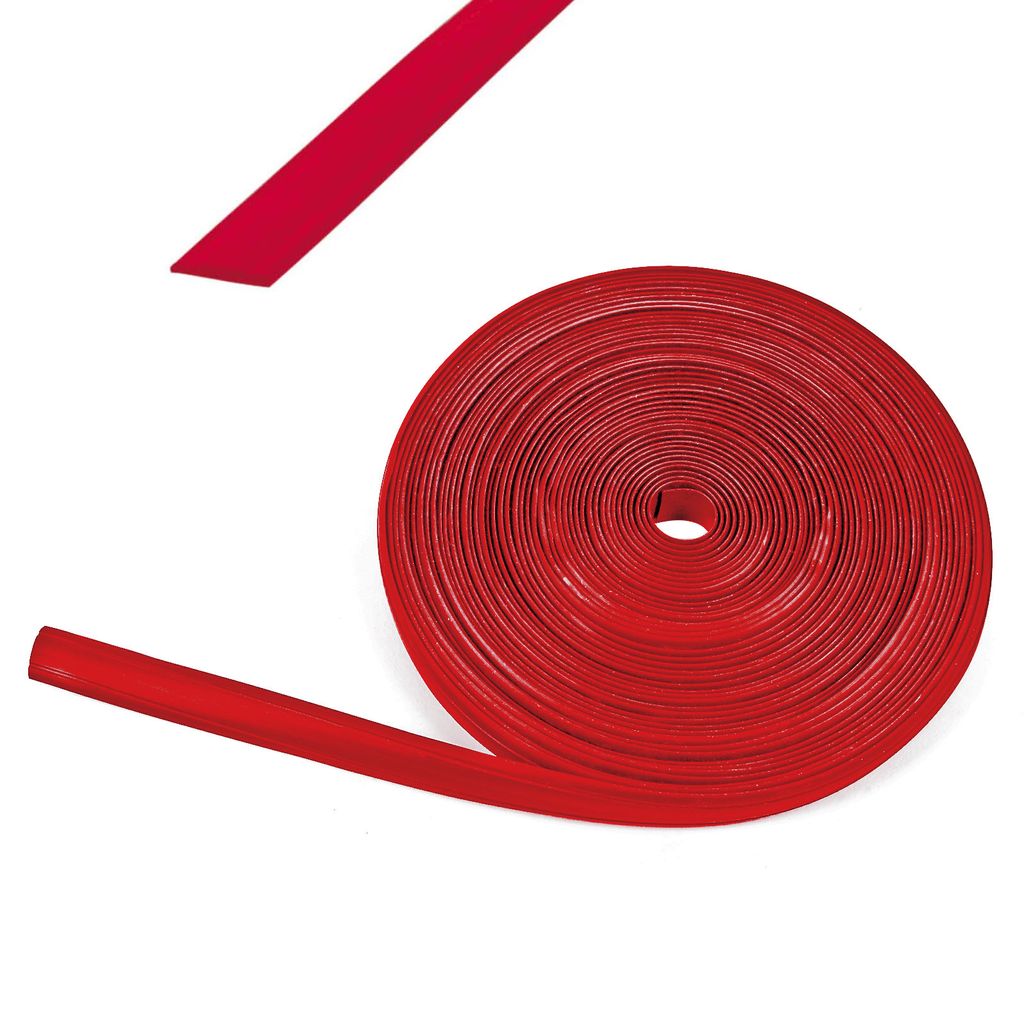 30 Meter Kederband 12 mm rot Kunststoff