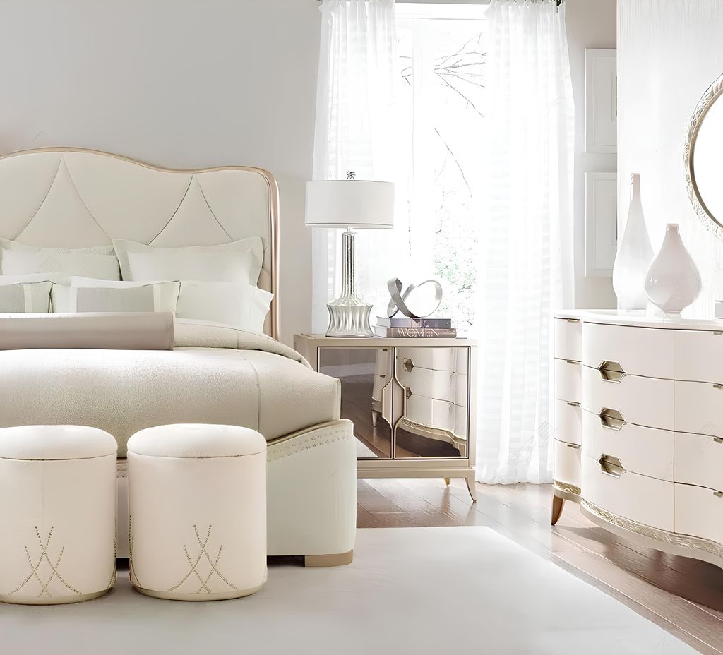 Klassisches Bett Doppelbett Betten Holz Landhaus Stil Echtes Holz Schlafzimmer