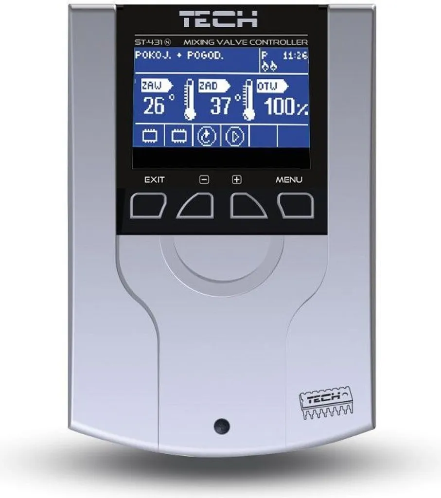 Régulateur climatique Master EU-i-1 pour système de chauffage central