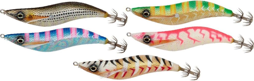 Savage Gear Super Cast Egi NS 10,5cm 17g - Tintenfischköder, Farbe:Ocean Candy