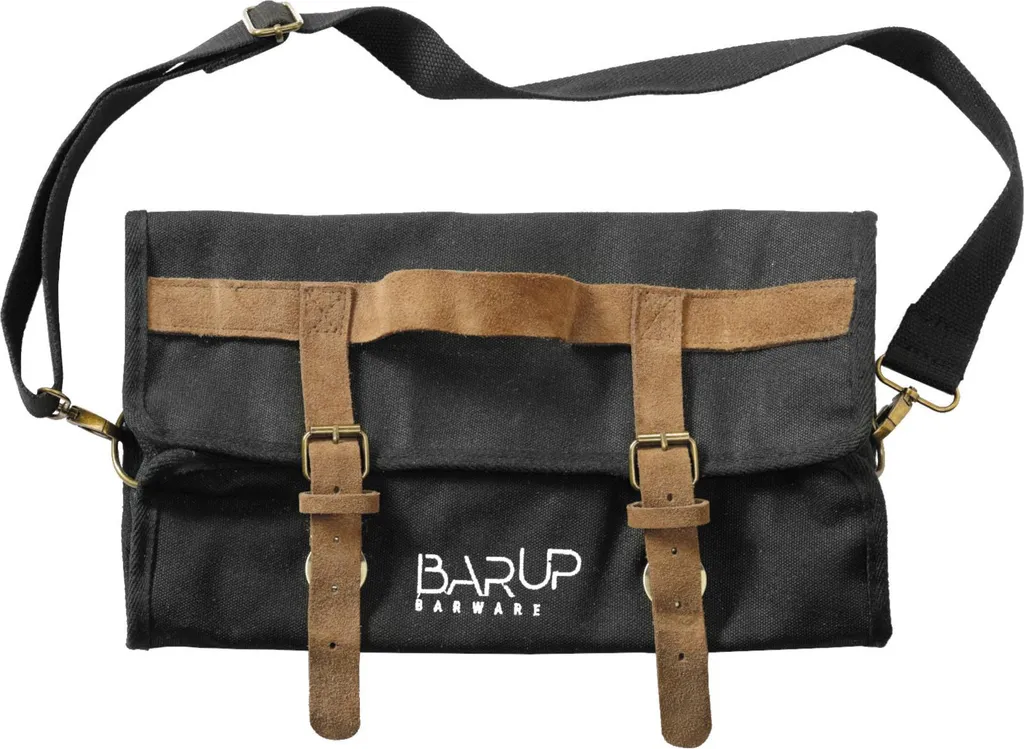 BarUp Bag Accessori Bar 210x370x70mm - Borsa Bartender Nera Organizzata