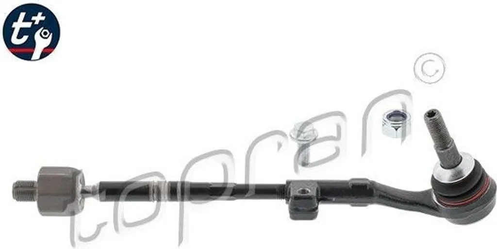 Barre d'accouplement TOPRAN 501 765 pour BMW Série 1 E81 E87 E82 E88