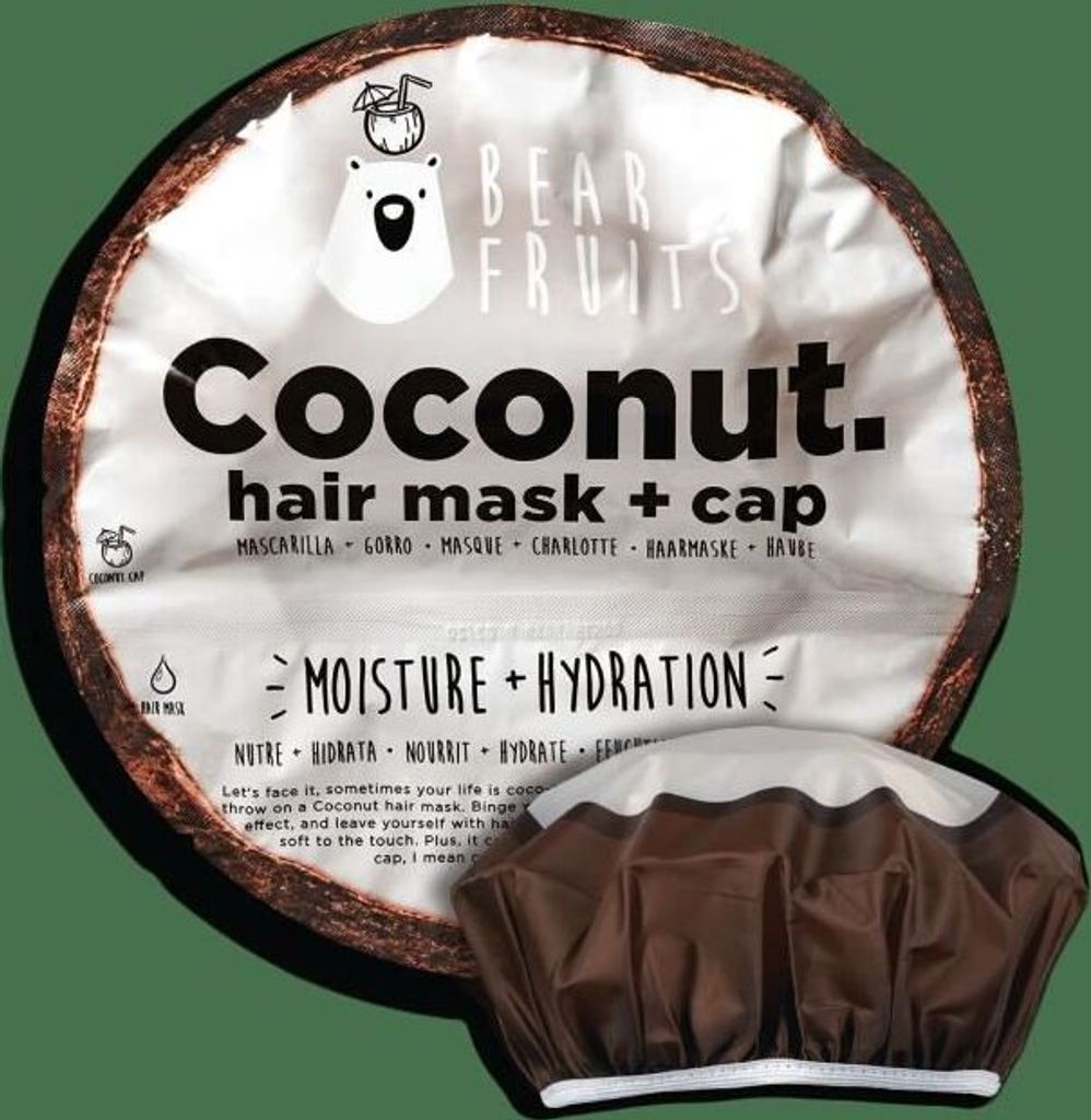 Bear Fruits Coconut Moisture + Hydration Hair Mask with Produktbild 