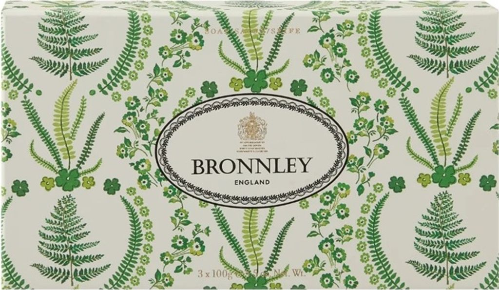 Bronnley Seife English Fern 3 x 100g Produktbild 