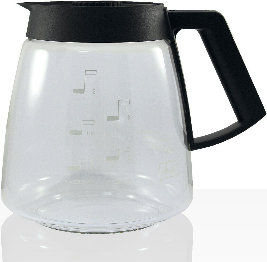Melitta Glaskanne 2,2l Kaffee-Kanne aus Glas