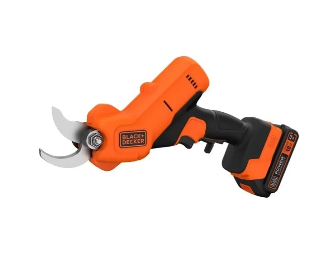 Sécateur à batterie Black & Decker BCPP18D1 18V 2.0Ah pour jardin