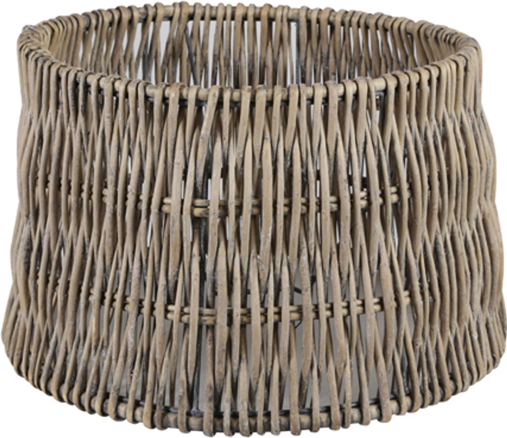 Light & Living Lampenschirm drum 40-35-24 cm ROTAN vertical Produktbild 