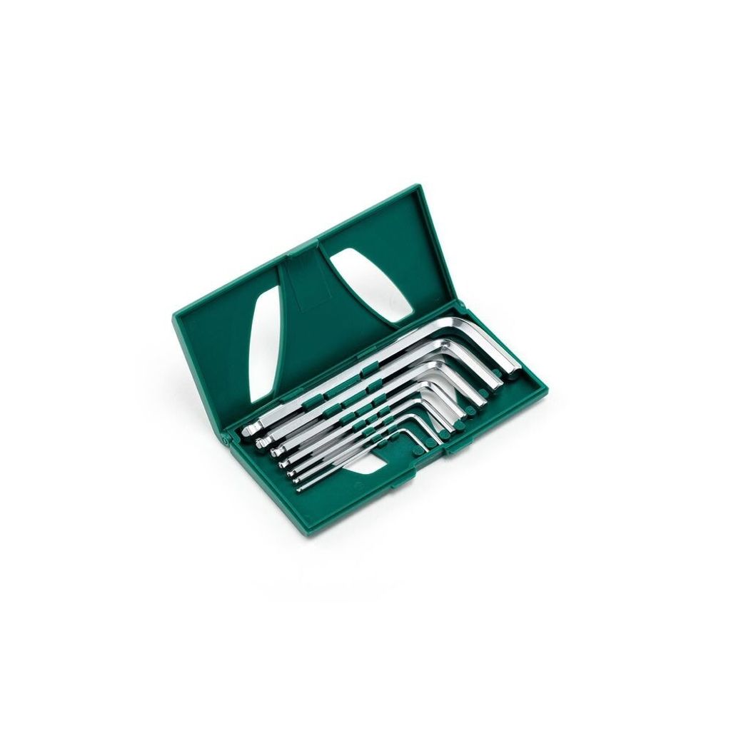 SATA 7 Tlg. Kugelkopf Mini-Innensechskant-Winkelstiftschlüssel ST09125G