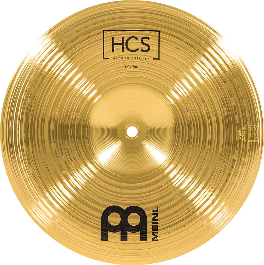 Cymbale China Meinl HCS 12 pouces - Effet sonore tranchant et puissant