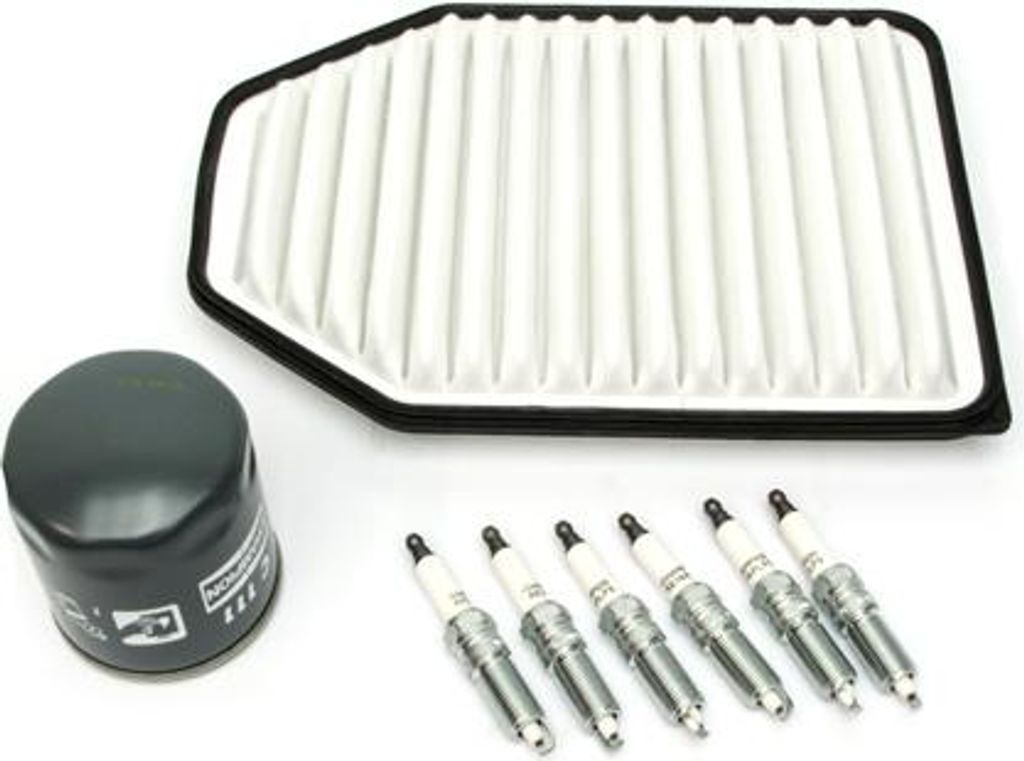 Servicepaket 3.8-L. Ölfilter Zündkerzen Luftfilter Jeep Wrangler JK 07-11
