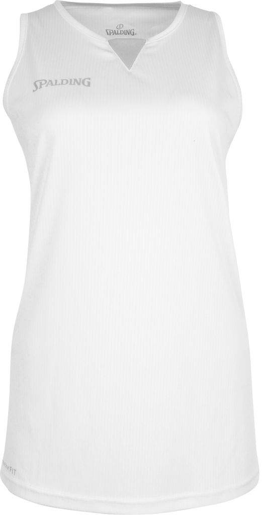 Spalding 4Her III Basketballtrikot Damen - Weiß / Silber